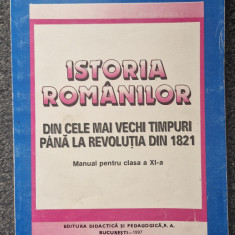 ISTORIA ROMANILOR DIN CELE MAI VECHI TIMPURI PANA LA REVOLUTIA DIN 1821 - Manea