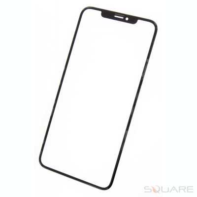 Geam Sticla iPhone Xs Max, Black foto