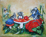 Tablou / Pictura picnic