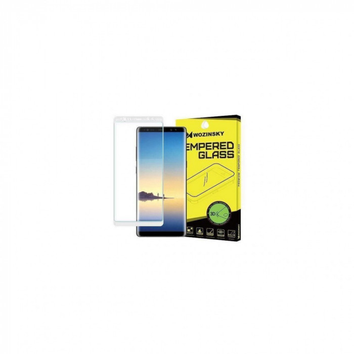 Folie Sticla Wozinsky 3D Alba Pentru Samsung Galaxy Note 8