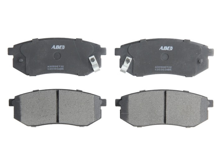 Set placute frana,frana disc MITSUBISHI PAJERO PININ (H6_W, H7_W) (1999 - 2007) ABE C20303ABE