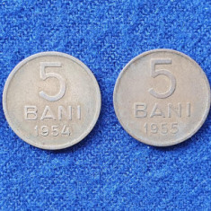 Moneda Set 6 bucati Republica Populara Romana - 5 Bani 1952 - 1957