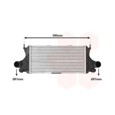 VAN Wezel Intercooler, compresor foto