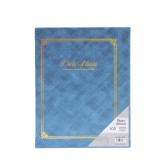 Album foto albastru pentru 100 poze 10x15 cm