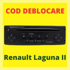 Renault Laguna II COD DEBLOCARE Cd Radio Player DACIA DECODARE CASETOFON foto