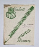 Reclama interbelică Leonhardi &amp; Faber Castell &ndash; Librăria Academică București &ndash; cca 1935