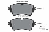 TEXTAR 2230801 Q+ set placute frana,frana disc