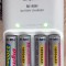 Incarcator SANYO + 4 acumulatori AA Ni-MH
