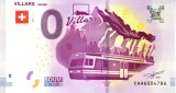 !!! RARR : 0 EURO SOUVENIR - ELVETIA , VILLARS - 2017.1 - UNC