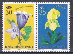 Bosnia și Herțegovina 1996 - Floră și faună, Serie scurta , MNH foto