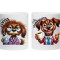Cana alba personalizata &quot;inainte si dupa cafea - model 4&quot;, INOVATIX&reg;. 330ml