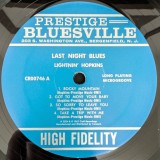 Last Night Blues - Vinyl | Lightnin&#039; Hopkins, Sonny Terry