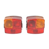 Set lampi spate dreptunghiulare stanga/dreapta pentru John Deere, Deutz Fahr, Renault Fendt 2377139KZ, 2377138, UC 1001-49