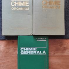 CHIMIE ORGANICA (2 volume) + CHIMIE GENERALA - C. D. Nenitescu