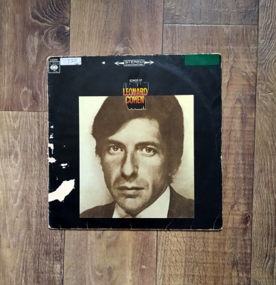 DD- Songs of Leonard Cohen, disc vinil, Casa de discuri: Columbia Records 1967 foto