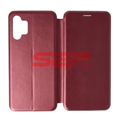 Toc FlipCover Round Samsung Galaxy A13 5G Wine foto