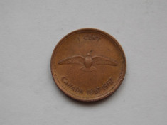 1 CENT CANADA 1967 COMEMORATIV foto