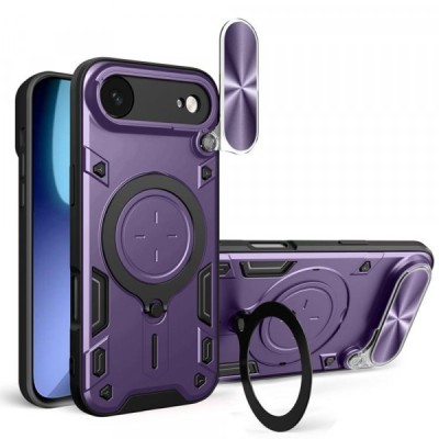 Husa pentru Apple iPhone 17 Air, Techsuit, CamGuard Pro, Mov foto
