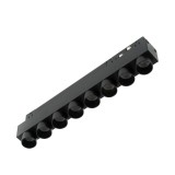 Spot Negru DOTS 16W 4000K IP20 pentru Sina Magnetica - NOVELITE