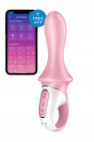 Vibrator Air Pump Booty 5+ Inflatable Anal Free App 17.5 cm