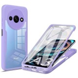 Husa Xiaomi Redmi A3 Techsuit ColorVerse 360 Purple + Folie