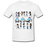 Cumpara ieftin Tricou &quot; Masini de politie &quot;
