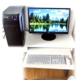 Set PC AMD Ryzen 3, DDR 4 (8GB) + Monitor24" + Accesorii noi+Windows 11 Pro + Office 2024 instalate si activate (Garanție+Factură+Retur gratuit)