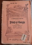 myh 61 8 - Biblioteca pt toti - 241 - 241 bis - Stiinta si energie - C Radulescu-Motru
