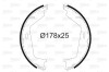 VALEO 564201 Set saboti frana, frana de mana