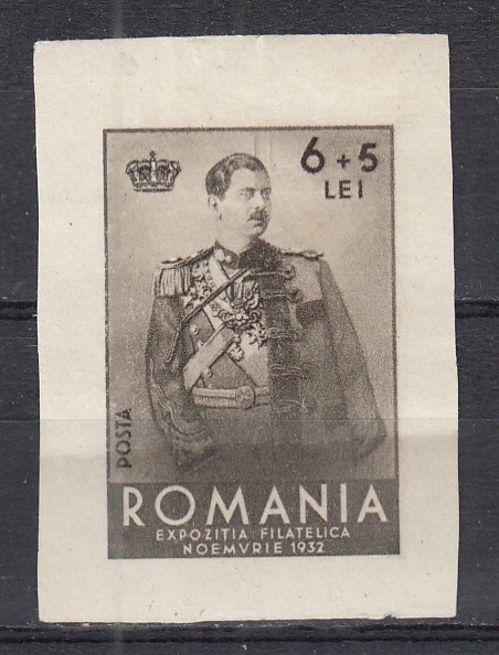 ROMANIA 1932 LP 101 EFIRO LIPSA GUMA