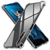 Husa Huawei Nova 5T Techsuit Shockproof Clear Silicone, transparenta