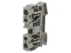 Conector de șine 0,2-16mm&sup2; 2 borne albastru
