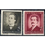 1939 LP130 serie 50 de ani de la moartea lui Mihai Eminescu MNH