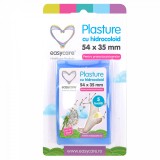 Plasturi pentru calcaie EASYCARE cu hidrocoloid gel 3 dimensiuni 5 buc/cut