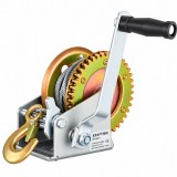 Cumpara ieftin Troliu de mana cu manivela &ndash; 450 kg (1000 LBS), raport transmisie 3.9:1 &ndash; certificat CE &ndash; KRAFTNER &ndash; KF-8971