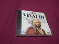 CD VIVALDI MASTERS OF CLASSICAL MUSIC VOL 7 ORIGINAL SIGILAT foto