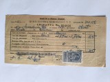 Chitanta emisa de Directiunea Generala P.T.T. 1940 / CD1P