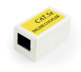 CUPLA RJ-45 GEMBIRD pt. cablu UTP, Cat5e, RJ-45 (M) x 2, plastic, 1 buc, &quot;NCA-LC5E-001&quot;