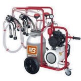 Cumpara ieftin Aparat de muls vaci, 2 posturi, 1 bidon 40L inox, pahare inox, 250l/min, 550W