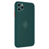 Husa Capac Silicon Breath, Apple iPhone 12 / 12 Pro Verde