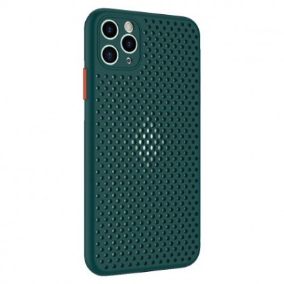 Husa Capac Silicon Breath, Apple iPhone 12 Mini (5,4&amp;quot;), Verde foto