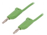 Cablu de măsurare 70VDC 33VAC 16A cu soclu axial 4mm verde