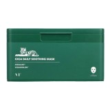 Cumpara ieftin Set masti calmante pentru fata Cica Daily Soothing, 30 bucati, VT Cosmetics