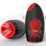 Masturbator Rosy Vibrating Lips Negru