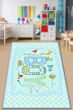 Covor antiderapant pentru copii Its a Boy 150x200 cm, Chilai Home