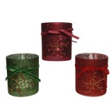 Cumpara ieftin Pahar pentru lumanare - Pine Green, Oxblood - Chr.Red - mai multe culori | Kaemingk