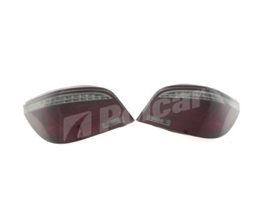 Stop spate, lampa Bmw Seria 5 (E60), 04.2007-06.2010, model: Sedan, tuning, montare spate, stanga+dreapta, LED; alb, fumuriu, transparent; tuning; Ta foto