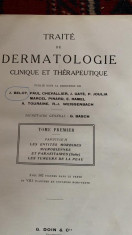 Traite de dermatologie clinique et therapeutique,colectiv,G.Doin et C ieParis foto