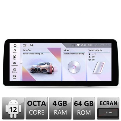 Navigatie dedicata Edotec BMW Seria 6 F06 masini cu CIC Android ecran 10.25&quot; 4+64 4G BT CarStore Technology