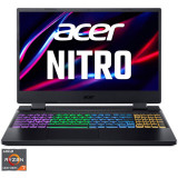 Laptop Gaming Acer Nitro 5 AN515-46 cu procesor AMD Ryzen&trade; 7 6800H pana la 4.7 GHz, 15.6, Full HD, IPS, 144Hz, 16GB DDR5, 512GB SSD, NVIDIA&reg; GeForce R